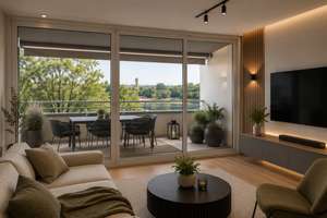 3-ZKB mit Südbalkon & Seeblick + Garage | gepflegt | Mannheim-Vogelstang – 68309 Vogelstang, Mannheim – Vorschaubild 3