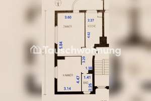 Tauschwohnung: Helle 2-Zimmer Wohnung in Berlin Zehlendorf FU-Nähe – Die vollständige Adresse der Immobilie erhältst du vom Anbieter., 14169 Zehlendorf, Berlin – Vorschaubild 5