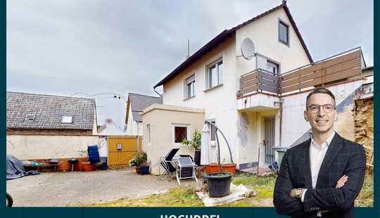 Bild von Freistehendes, sanierungsbedürftiges Einfamilienhaus mit Hof und Garten zum Kauf in Mainz-Hechtsheim