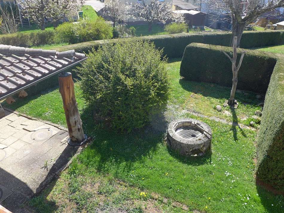 Blick vom Balkon & Freisitz