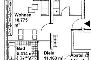 Wohnung mit Parkett und Terrasse zum grünen Innenhof – Blankenauer Straße 1, 9113 Schloßchemnitz, Chemnitz – Vorschaubild 8