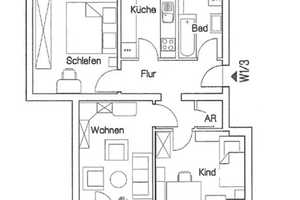 Vermietete 3-R.-W. mit Terrasse - perfekt zur Kapitalanlage! – Beethovenstraße 77, 9130 Chemnitz – Vorschaubild 5