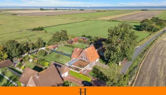 Bild von Charmante Doppelhaushälfte in direkter Feldlage – Wohnen, wo andere Urlaub machen