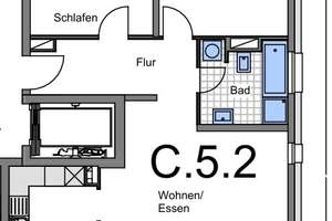 Traumhafte 3-Zi.-Penthousewohnung mit moderner Ausstattung – Berliner Allee 8C, 64295 Darmstadt-West, Darmstadt – Vorschaubild 3