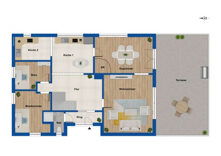 Grundriss Erdgeschoss