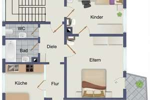 Top 2-Familienhaus mit großen Grundstück – Die vollständige Adresse der Immobilie erhältst du vom Anbieter., 71397 Leutenbach – Vorschaubild 4