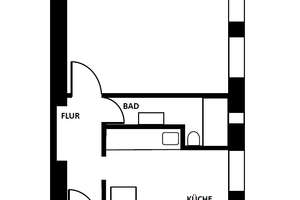 Helle, moderne 1-Zimmer-Wohnung in Berlins bester Kiezlage - Möbliert und All-inclusive – Die vollständige Adresse der Immobilie erhältst du vom Anbieter., 10247 Friedrichshain, Berlin – Vorschaubild 9