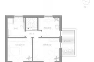 PROVISIONSFREI für Käufer*in: Neubau-Erstbezug 2025 (Massivbau) auf 1.082 m² Süd-West-Grundstück – Teltow-Fläming (Kreis) – Vorschaubild 5