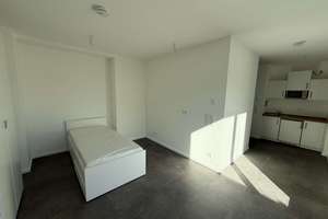 Voll möbliertes 1-Zimmer Appartement in attraktivem Neubau in guter Lage von Augsburg – Die vollständige Adresse der Immobilie erhältst du vom Anbieter., 86156 Kriegshaber, Augsburg – Vorschaubild 3