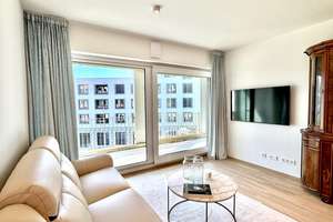 Hochwertig möblierte 2-Zimmer Wohnung, 2. OG, Loggia, Einbauküche, TG, Provisionsfrei – Angela-Molitoris-Platz 1, 81245 Neupasing, München – Vorschaubild 3