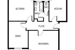 Perfekt für Sie: moderniesierte 3-Zimmer mit zwei Balkonen – Heilbronner Str. 38, 76131 Rintheim, Karlsruhe – Vorschaubild 6