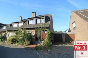 Reihenendhaus in Dinslaken-Hiesfeld – ruhig gelegen, gepflegt und modernisiert – Die vollständige Adresse der Immobilie erhältst du vom Anbieter., 46539 Dinslaken – Vorschaubild 1