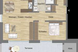WOHNQUALITÄT TRIFFT AUF LEBENSQUALITÄT MIT HÖCHSTEM FREIZEITWERT – Die vollständige Adresse der Immobilie erhältst du vom Anbieter., 93049 Großprüfening-Dechbetten-Königswiesen, Regensburg – Vorschaubild 2