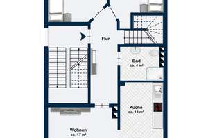 4 Zimmer Maisonette ETW mit 2 Bädern, Klima, Garage und Garten zur Mitbenutzung in Duisburg Süd – Die vollständige Adresse der Immobilie erhältst du vom Anbieter., 47249 Wanheim-Angerhausen, Duisburg – Vorschaubild 25