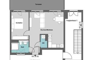 2 Zimmer | Dachterrasse | sanierter Altbau – Wohnen im Zentrum-Ost – Lange Straße 22, 4103 Zentrum-Ost, Leipzig – Vorschaubild 9
