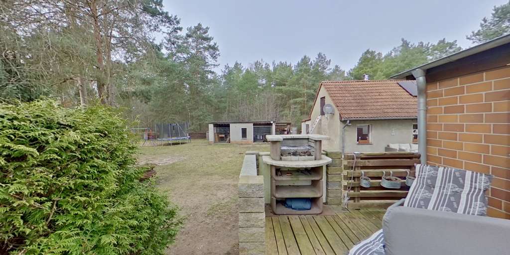 Immobilie in Borkheide - Gepflegtes Einfamilienhaus mit Nebengelass und Garage am Wald in Borkheide - Bild 4