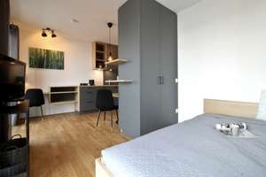 Hochwertig möbliertes Apartment inkl. WLAN/MagentaTV, Fußbodenheizung, Parkett – Riemenschneiderstr 10, 53175 Hochkreuz, Bonn – Vorschaubild 7