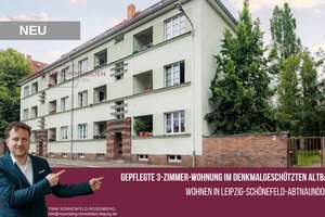 *Provisionsfrei für Käufer*
Charmante 3-Raumwohnung im Hochparterre
 im Leipziger Nordosten!