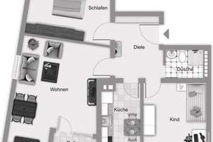 Stuttgart-West:Renovierte 3-Zimmer Wohnung mit Balkon&Einbauküche  – Reinsburgstraße 163, 70197 Hasenberg, Stuttgart – Vorschaubild 10