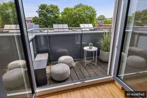 Großzügige 4-Zimmer-Wohnung mit zwei Balkonen – Die vollständige Adresse der Immobilie erhältst du vom Anbieter., 40547 Oberkassel, Düsseldorf – Vorschaubild 6