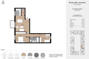 Moderne 3-Zimmer-Wohnung im 2023 errichteten Mehrfamilienhaus mit Aufzug – Hans-Geiger-Straße 4, 91052 Rathenau, Erlangen – Vorschaubild 8