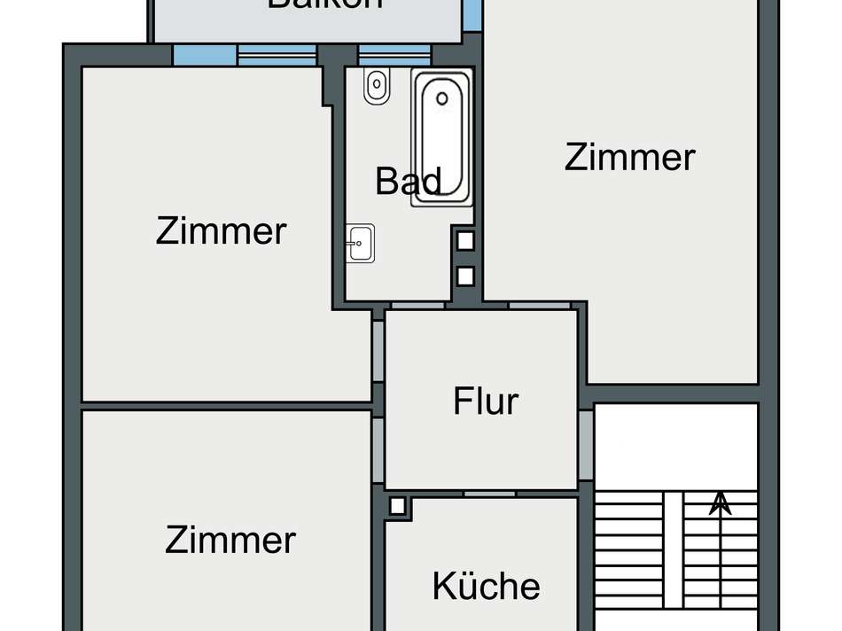 Grundriss Obergeschoss