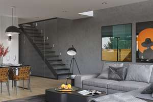 Reiheneckhaus - Townhaus mit modernster Smarthome-Technologie und exklusiver Ausstattung – Die vollständige Adresse der Immobilie erhältst du vom Anbieter., 72202 Nagold – Vorschaubild 8