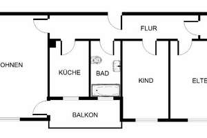 Kapitalanleger aufgepasst! vermietete 3-Zimmer-ETW - Messe-Nürnberg, Neuselsbrunn 32 -  WE658 – Neuselsbrunn 32, 90471 Langwasser Nordwest, Nürnberg – Vorschaubild 7