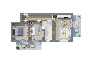A+ Neubau-Wohnungen in Scharbeutz, 1,5 bis 4 Zimmer, 45 bis 140m2, Terrasse/Balkon – Kammerweg 2a, 23683 Scharbeutz – Vorschaubild 5