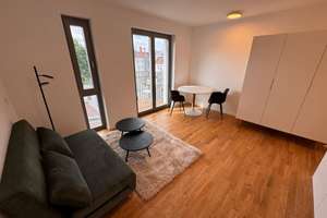 Weißensee: Berliner Allee: ERSTBEZUG im NEUBAU - ab SOFORT: Möblierte 1-Zi-Whg, 24m² + BALKON - 5.OG – Die vollständige Adresse der Immobilie erhältst du vom Anbieter., 13088 Weißensee, Berlin – Vorschaubild 7