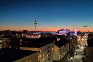 Bremerhaven - Mitte // Ferienwohnung mit Blick über die Stadt – Die vollständige Adresse der Immobilie erhältst du vom Anbieter., 27568 Mitte-Süd, Bremerhaven – Vorschaubild 2