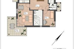 Eigener Garten!! 3-Zimmerwohnung im Zweifamilienhaus mit Fußbodenheizung, 2 Bädern & PKW-Stellplatz – Wildeberstraße 38c, 14480 Am Stern, Potsdam – Vorschaubild 4