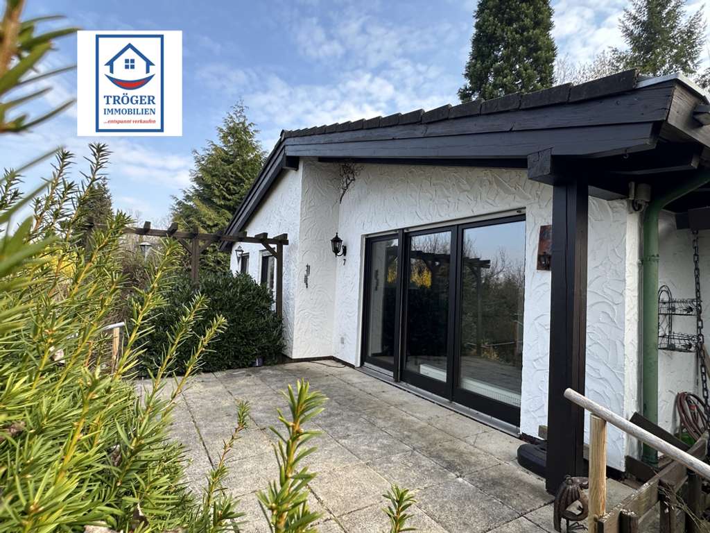 Immobilie in Stromberg - Bungalow in 55442 Stromberg-Schindeldorf mit Garage (ohne Erbpach) - Bild 0