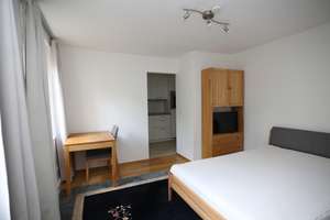 Vollmöbliertes Ein-Zimmer-Apartment  in Schwabing/Alte Heide – Die vollständige Adresse der Immobilie erhältst du vom Anbieter., 80805 Alte Heide-Hirschau, München – Vorschaubild 4
