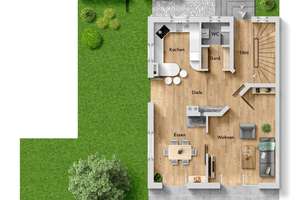 Doppelhaushälfte mit Doppelgarage in Hallbergmoos – Die vollständige Adresse der Immobilie erhältst du vom Anbieter., 85399 Hallbergmoos – Vorschaubild 20