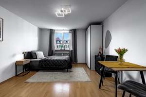 wunderschönes modernes ein Zimmer Apartment im Herzen Münchens (Viktualienmarkt) 306 – Aventinstraße 32, 80469 Gärtnerplatz, München – Vorschaubild 1