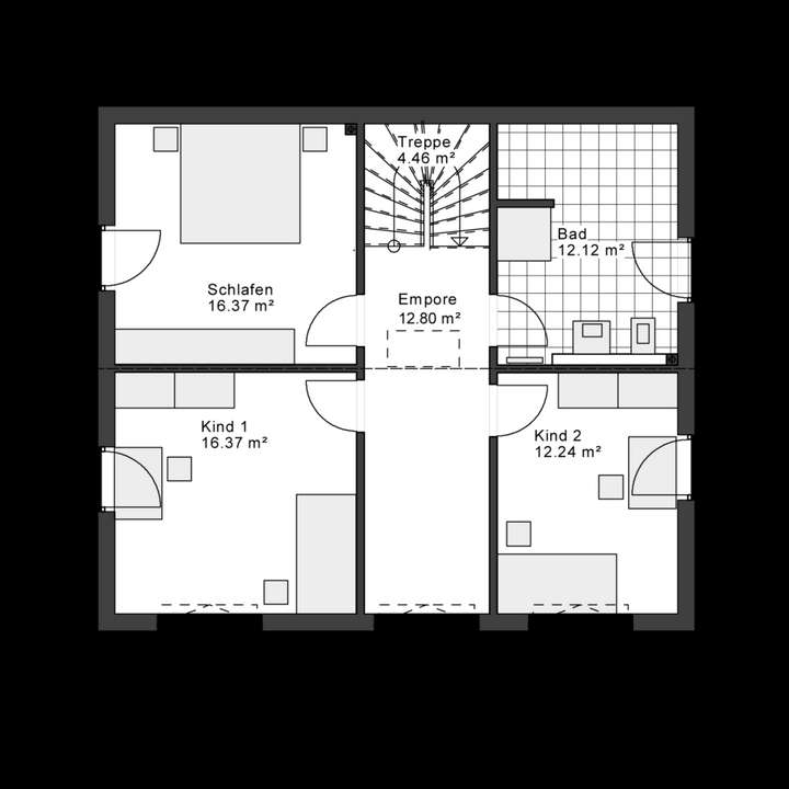 Grundriss OG