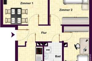 Zentral gelegen, geräumig und beliebt- günstige Kaßbergwohnung – Barbarossastraße 40, 9112 Kaßberg, Chemnitz – Vorschaubild 10