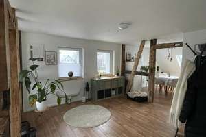 Lichtdurchflutete Maisonette-Wohnung 65 m² - 2 Zimmer  mit historischem Fachwerk – Die vollständige Adresse der Immobilie erhältst du vom Anbieter., 33739 Jöllenbeck, Bielefeld – Vorschaubild 2