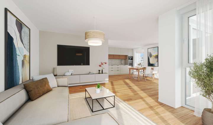 Visualisierung Wohn/Ess