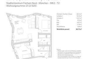 Wohnen mit traumhaften Aussichten im Neubau ZAM – Mahatma-Gandhi-Platz 4, 81248 Freiham, München – Vorschaubild 4