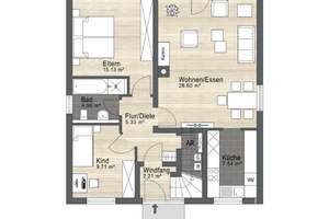 Mein neues Zuhause- Wohnhaus mit Einliegerwohung in ruhiger Wohnlage! – Die vollständige Adresse der Immobilie erhältst du vom Anbieter., 3051 Groß Gaglow, Cottbus – Vorschaubild 14