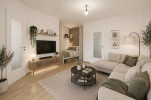 Ruhig gelegene und renovierte 1,5 Zi.-Whg. mit Süd-Balkon und Einbauküche in Top-Lage von Laim – Die vollständige Adresse der Immobilie erhältst du vom Anbieter., 80686 Friedenheim, München – Vorschaubild 2