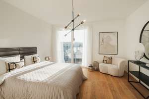 Urbanes Wohnen neu gedacht: 3-Zimmer-Penthouse mit Loggia und teilweise überdachter Dachterrasse – Darwinstr. 5-7, 69115 Bahnstadt, Heidelberg – Vorschaubild 2