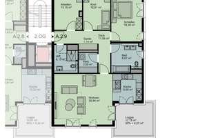 Hochwertige, geräumige 4-Zimmer-Wohnung am Belsenpark in D-Oberkassel – Greifweg 156, 40549 Oberkassel, Düsseldorf – Vorschaubild 23