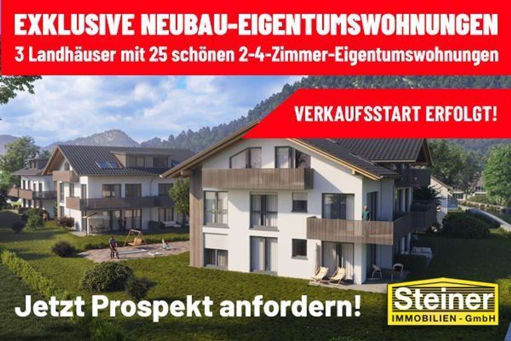 VERKAUFS-START: 2-Zimmer-Balkon-Wohnung ca. 44,30 m², Keller, TG-Platz a. W. WHG-Nr. 06