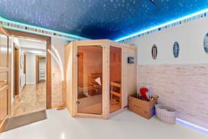 EXKLUSIVES ARCHITEKTENHAUS -Travertin-Interior, Sauna,  440qm Ziergarten, Teich -Rooftop-Whirlpool – Die vollständige Adresse der Immobilie erhältst du vom Anbieter., 14193 Grunewald, Berlin – Vorschaubild 8