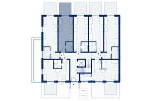 B03: Klein, aber fein: 1-Zimmerwohnung im EG mit Terrasse zum Garten – Hausdorffstraße 348, 53129 Dottendorf, Bonn – Vorschaubild 2