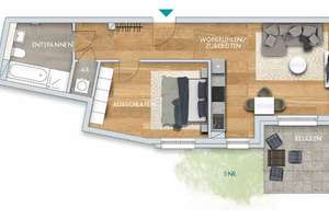 *** NEUBAU 2 Zimmerwohnung I am Wildpark I eigener kleiner Garten I 15.05.2026 *** – Haus A  / Leopoldstr. 2, 4277 Connewitz, Leipzig – Vorschaubild 10