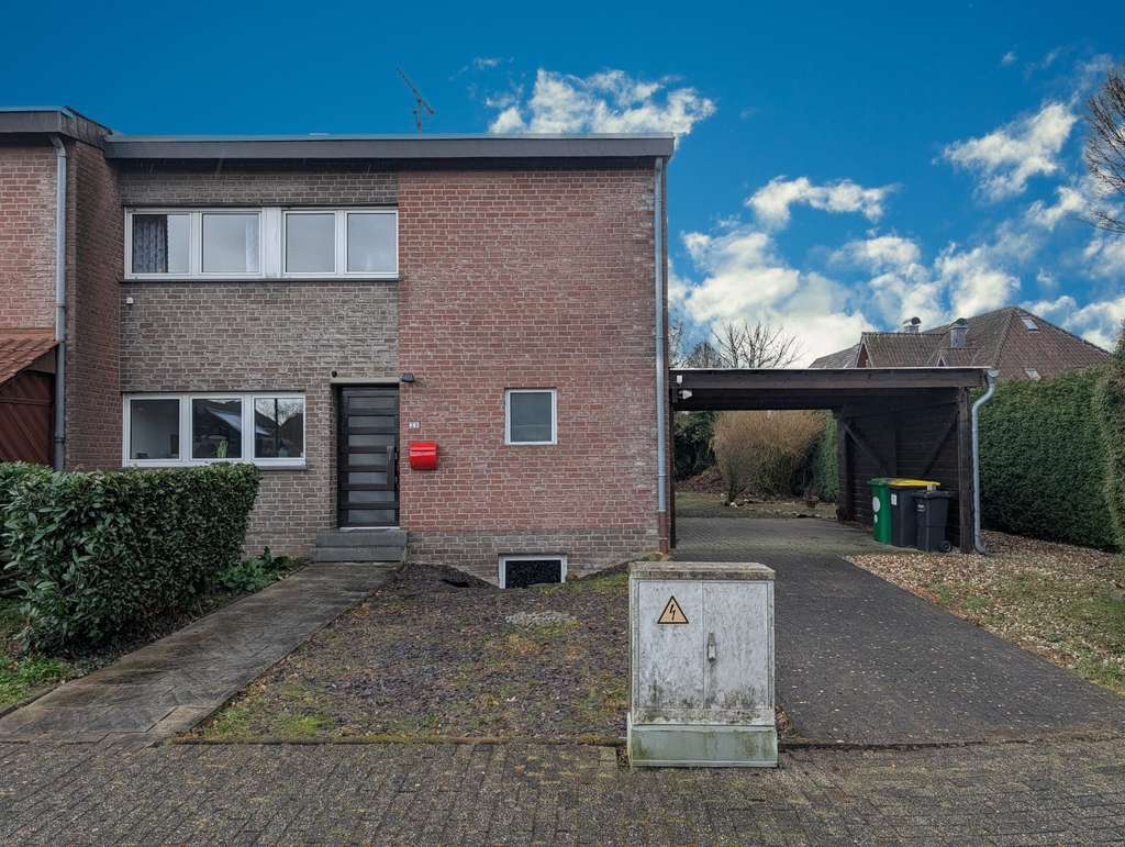 Immobilie in Kalkar - Modernes Reihenendhaus mit Carport in ruhiger Lage - Bild 1